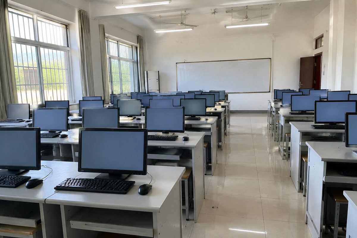 乡镇中学计算机教室网络与终端交付